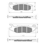 GOLDfren Brake Pads GF278 - K5