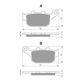 GOLDfren Brake Pads Sintered Sports GF306 - S3 ( PH427 )