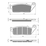 GOLDfren Brake Pads GF333 - S3