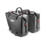 GIVI PANNIER BAGS (PAIR) GRAVEL-T 15+15L WATERPROOF