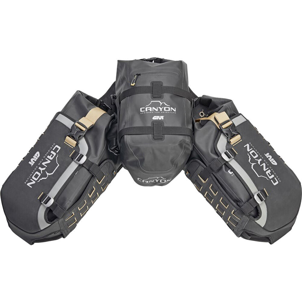 GIVI GRT CANYON 3 BAG MODULAR SYSTEM (2 X 16L/1 X 12L)