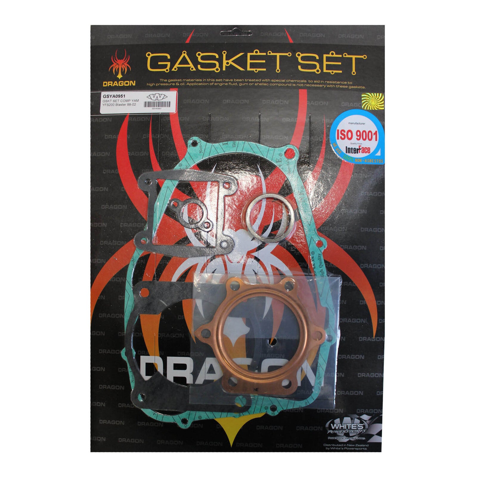 Whites Gasket Set Complete Yamaha YFS200 Blaster '88-'02