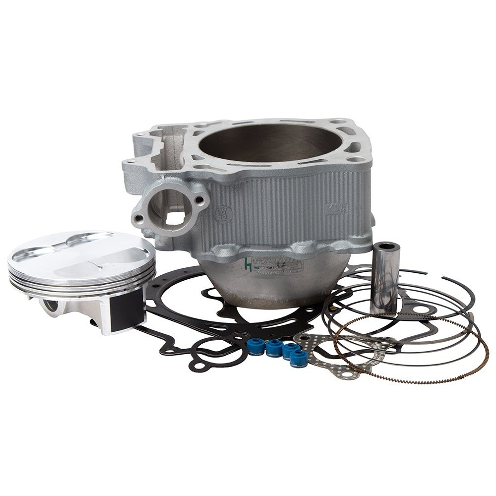 Big Bore Cylinder Kit YAM WR450F 16 YZ450F 14-17 YZ450FX 16-17 (+2mm) 468cc 12.5:1 Includes (Cylinder, Piston Kit & Top-End Gasket Kit) Uses Piston V-23655