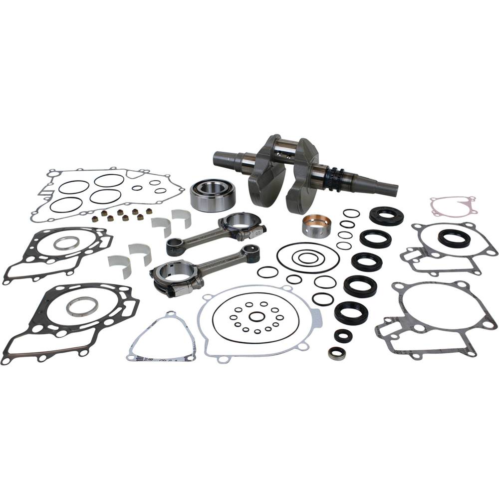 Hot Rod Bottom End Kit KRF 750 Teryx 4x4 2012 Kit contains crankshaft, main bearing/seals and complete gasket set for complete installation.