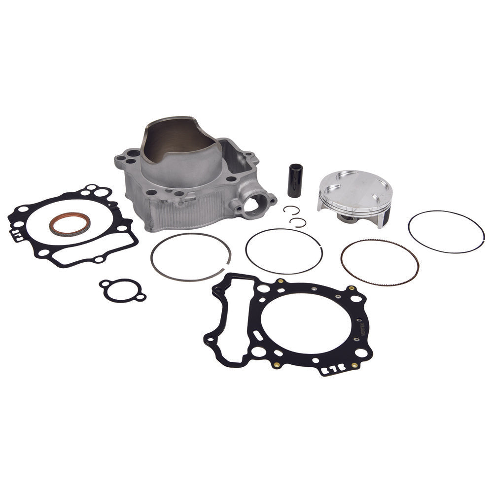 Cylinder Works +3mm Big Bore Cylinder Kit. Yamaha YZ250F 2019 270cc. 13.8:1 Comp. 80mm. Includes (Cylinder, Piston Kit, & Top-End Gasket Kit). Uses Vertex #24405.