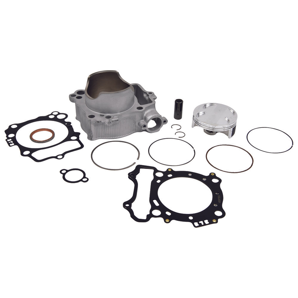 Cylinder Works +3mm Big Bore Cylinder Kit. Yamaha YZ250F 2019 270cc. 13.8:1 Comp. 80mm. Includes (Cylinder, Piston Kit, & Top-End Gasket Kit). Uses Vertex #24405.