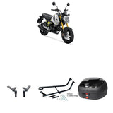 V36 Wizard Black Topbox Kit MSX 125 (GROM) 21-24 - H174V36BPBLK