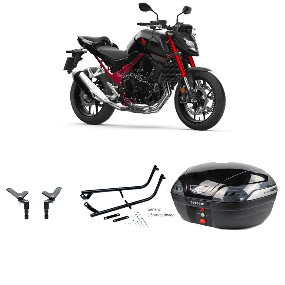 S48 Astra Black Topbox Kit CB 750 (HORNET) 23-25 - H175S48BPBLK