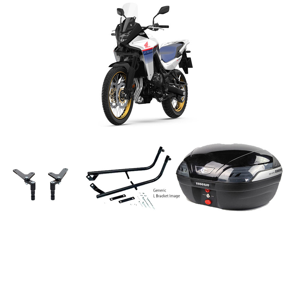 S48 Astra Black Topbox Kit XL 750 (TRANSALP) 23-25 - H176S48BPBLK