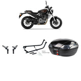 S48 Astra Black Topbox Kit H-D X 350 24- - HA010S48BPBLK