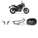 V36 Wizard Black Topbox Kit H-D X 350 24- - HA010V36BPBLK