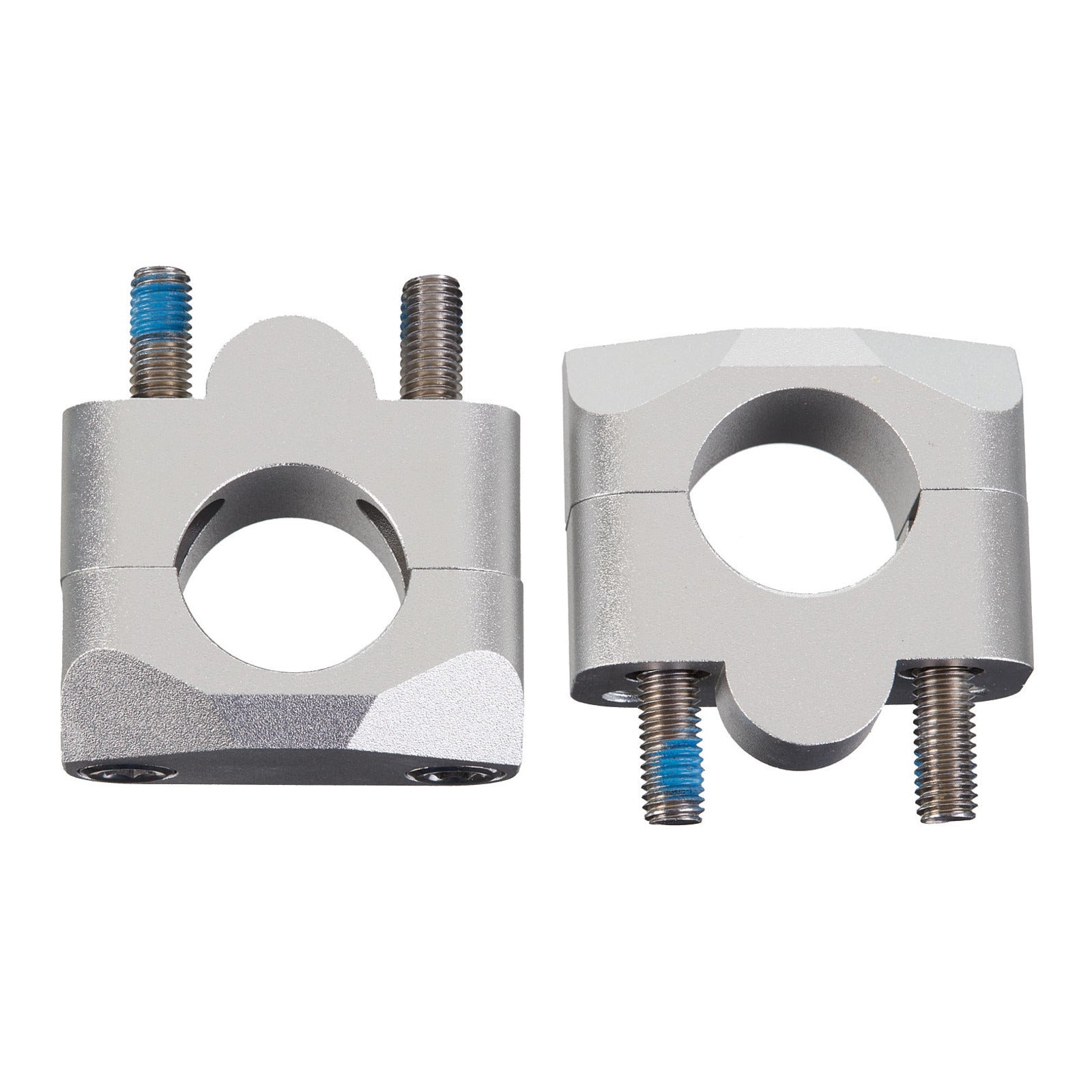 Whites Handlebar Mount 1-1/8 Taper Adaptor Silver