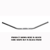 60 FOOT WIDE DRAG BAR 1 inch BLACK 735mm wide - HD07B