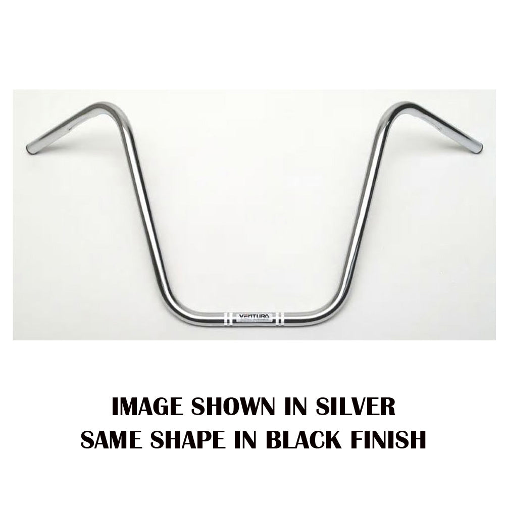 VENTURA 16 INCH APE BAR 1 INCH BLACK - HD09B