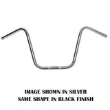 VENTURA 14 INCH APE BAR 1 INCH BLACK - HD10B