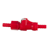 FUEL HOSE QUICK DISCONNECT 1/4 RED