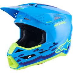 AS8301126 SM3 FORCE HELMET ECE06 CYAN GLOSSY