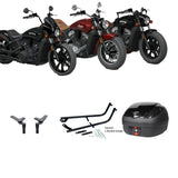 V36 Wizard Black Topbox Kit 1133 SCOUT BOBBER, BOBBER TWENTY & ROUGE 18-24 - IN002V36BPBLK