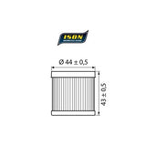 ISON 139 ELEMENT OIL FILTER