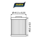 ISON 157 ELEMENT OIL FILTER