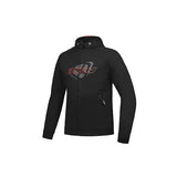 TOUCHDOWN HOODY - BLACK/RED