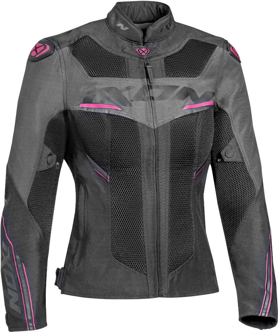 Ixon Draco Lady Jkt Blk/anth/fus
