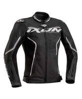 Ixon Trinity Lady Leather Jkt Blk/wht/gry