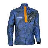 STRIPE JACKET - NAVY/CAMO/ORANGE