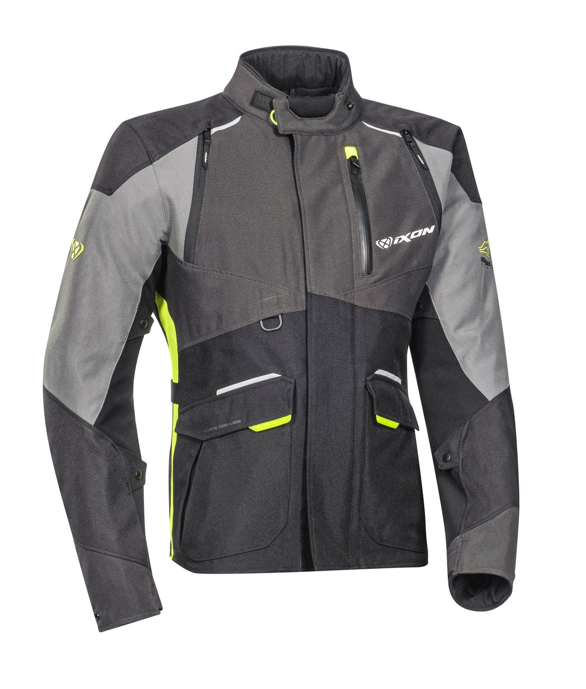 Ixon Balder Jkt Blk/gry/brt Yel