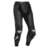 VENDETTA EVO LEATHER PANT - BLACK/WHITE