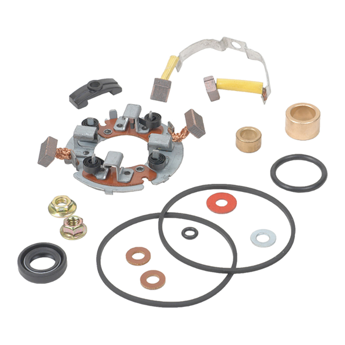 J&N Starter Motor Brush Kit (414-54052) (AHSMU9170)