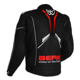 MONZA (BLACK / FLURO-RED)