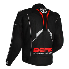 MONZA (BLACK / FLURO-RED)