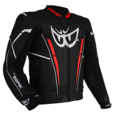 MONZA (BLACK / FLURO-RED)