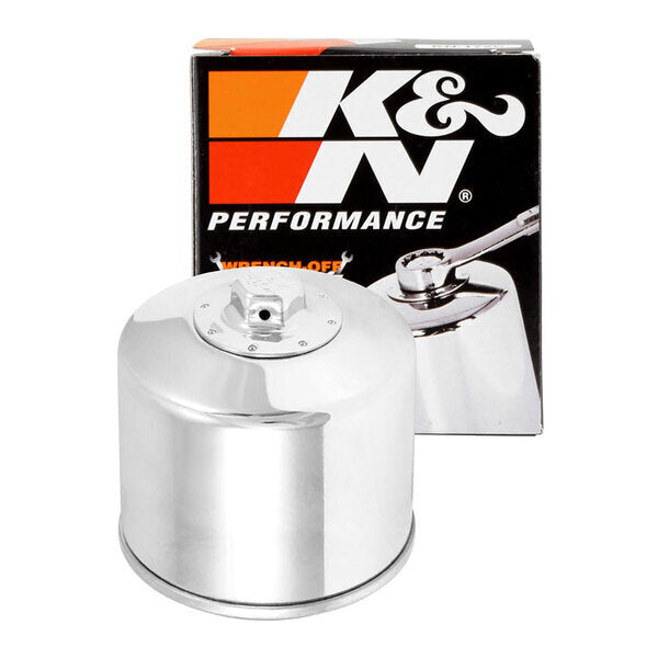 K&N OIL FILTER H.D. 63782-80/A (CHROME