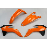 #UFO KTM EXC 14-16 PLASTICS KIT (OEM) (WILL BECOME KTKIT516FE999)