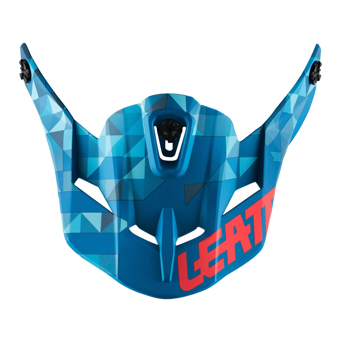Leatt GPX 4.5 Helmet Peak V22 - Blue / Red (M/2XL)