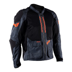 Leatt 4.5 ADV FlowTour Jacket (Short) - Iron Grey