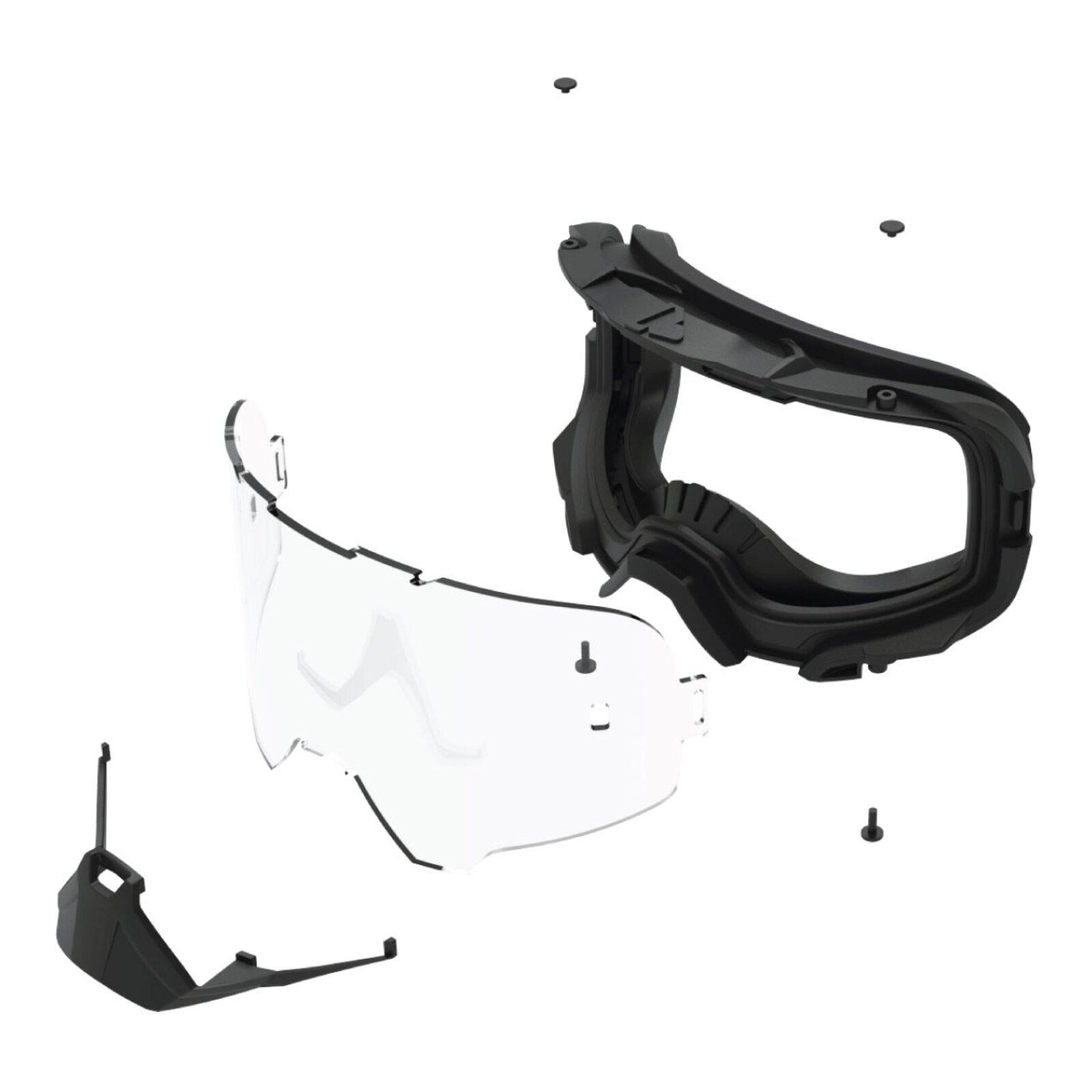 Leatt 6.5 Velocity Goggle Cryztal - White / Rose 32%