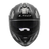 LS2 FF817 Challenger II Nitro Helmet - Black / Grey