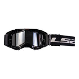 LS2 Aura Pro Goggle - Black with Iridium Lens