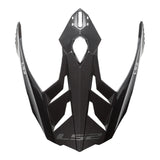 LS2 MX701 Frontier Helmet Peak - Gloss Titanium / Red