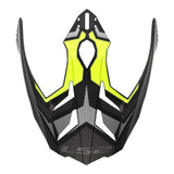LS2 MX701 Focus Helmet Peak - M. Titanium H-V Yellow