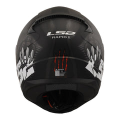 LS2 FF353 Rapid II Claw Helmets - Black 06