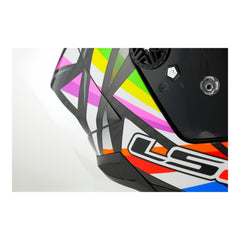 LS2 FF805C Thunder Carbon GP Aero Flash - Black