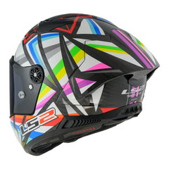 LS2 FF805C Thunder Carbon GP Aero Flash - Black