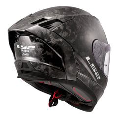 LS2 FF807 Dragon Carbon Forged Helmet - Gloss Carbon 06