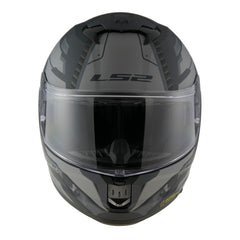 LS2 FF808 Stream II Shadow Helmet - Matte Titanium / Grey 06