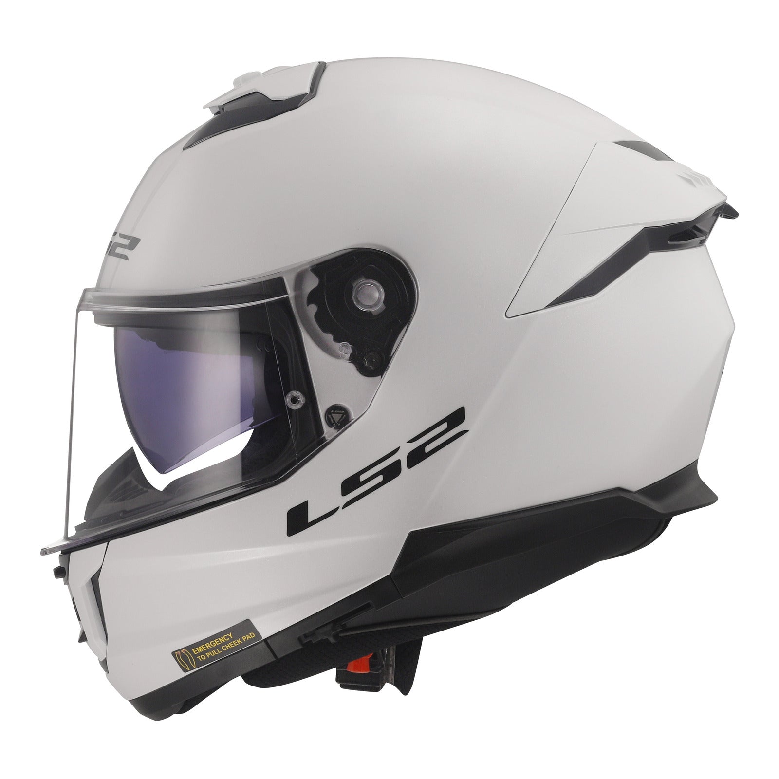 LS2 FF808 Stream II Helmet - White 06