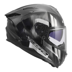 LS2 FF817 Challenger II Nitro Helmet - Black / Grey